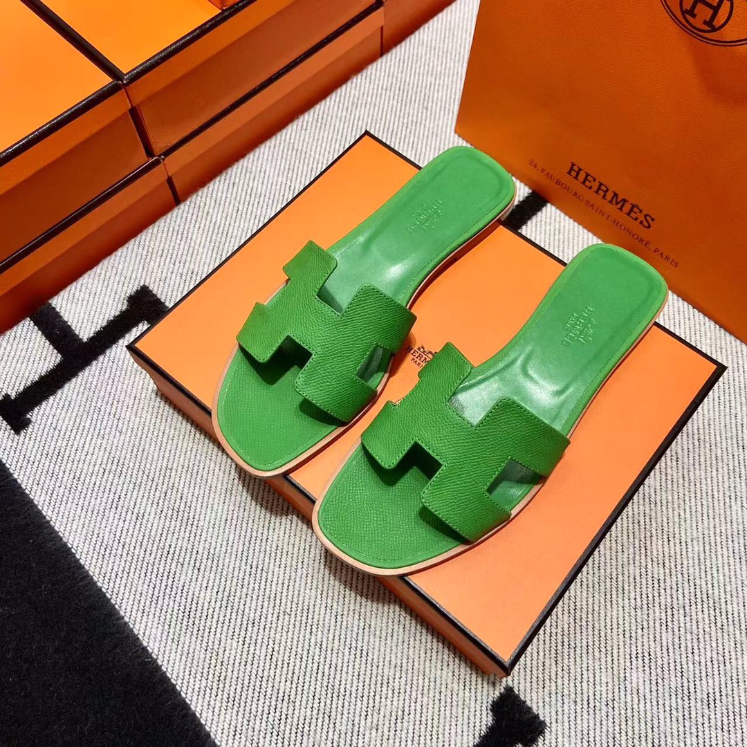 에르메스 올수공 오란 슬리퍼 샌들 앱송 135